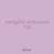 navigator embosses 733