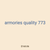 armories quality 773