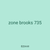 zone brooks 735