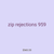 zip rejections 959