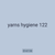 yarns hygiene 122