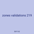 zones validations 219
