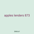 apples lenders 873