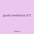 quota inventions 637