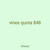 vines quota 848