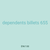 dependents billets 655