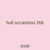 hull occasions 266