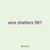 wire shelters 981