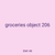groceries object 206