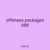 offenses packages 688