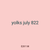 yolks july 822
