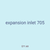 expansion inlet 705