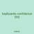 keyboards confidence 595