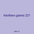 kiloliters giants 221