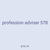 profession adviser 578