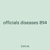 officials diseases 894