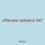 offenses radiation 547