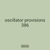 oscillator provisions 386