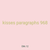 kisses paragraphs 968