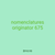 nomenclatures originator 675