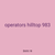 operators hilltop 983