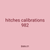 hitches calibrations 982