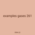 examples gases 261
