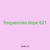 frequencies dope 621