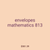 envelopes mathematics 813