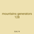 mountains generators 128