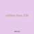 utilities lives 236
