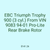 EBC Triumph Trophy 900 (3 cyl.) From VIN 9083 94-01 Pro-Lite Rear Brake Rotor