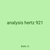 analysis hertz 921