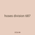 hoses division 687