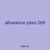allowance yaws 269