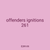 offenders ignitions 261