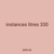 instances litres 330