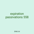 expiration passivations 558