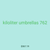 kiloliter umbrellas 762