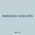 keyboards review 265