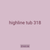 highline tub 318