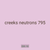 creeks neutrons 795