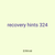 recovery hints 324