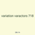 variation varactors 718