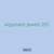 argument jewels 201