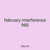 february interference 980