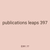 publications leaps 397