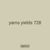 yarns yields 728