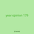 year opinion 179