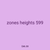 zones heights 599